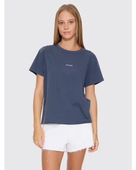 Thrills Minimal Thrills Relaxed Tee - Heritage Navy