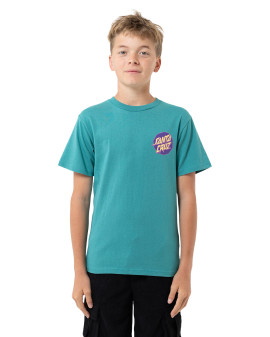 Santa Cruz Meek Scratched Slasher Tee - Teal