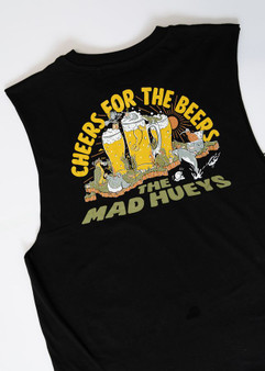 The Mad Hueys Nz Beers Muscle - Black