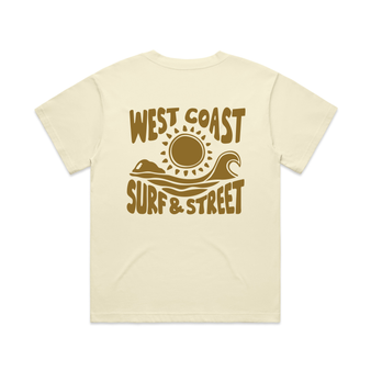 West Coast Surf x Taylamade Creative Muriwai Womans Martina - Butter/Brown