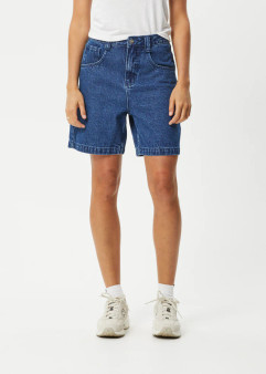 Afends Emilie Hemp Denim Workwear Short