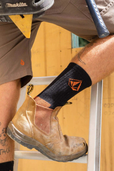 VOLCOM WORKWEAR SOCK 3PK - Black