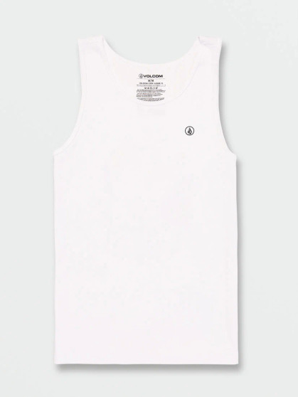 Volcom Solid Tank - White