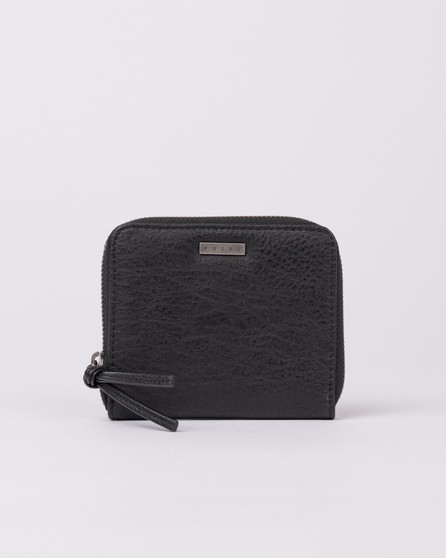 Rusty  Melrose Compact Wallet - Black