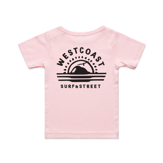 West Coast Surf & Street Infant Wee Tee - Pink