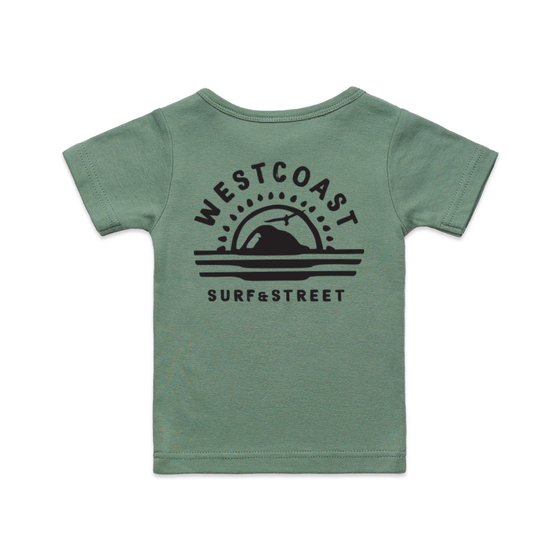 West Coast Surf & Street Infant Wee Tee - Sage