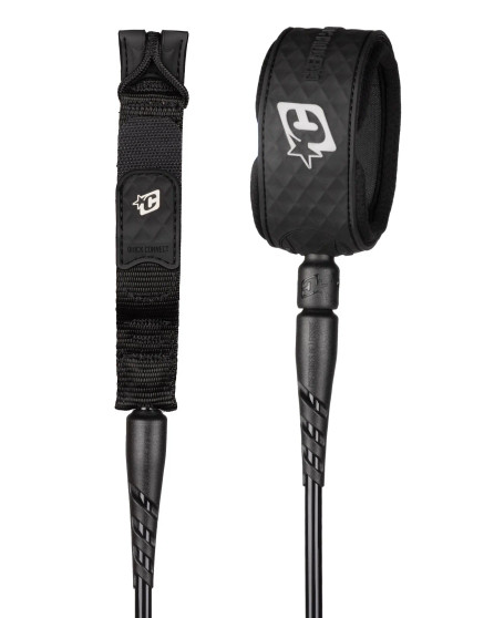 Creatures Of Leisure Standard Duty 7 Leash - Black Silver