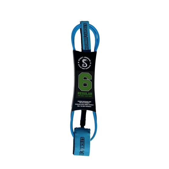 Sticky Johnson Leash 6ft regular - Pro Blue