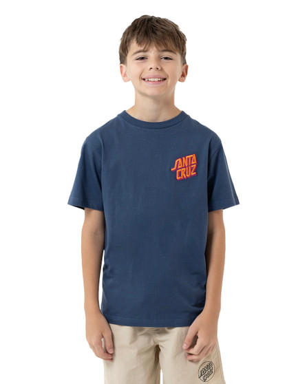 Santa Cruz Summer 76 Tee - Dark Blue