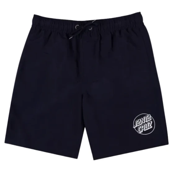 Santa Cruz Opus Dot Cruzier Beach Short - Black