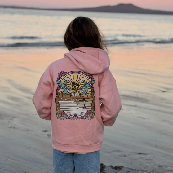 Wild & Co Better On A Board Hoodie - Pink