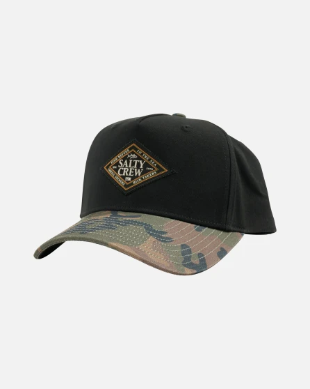 Salty Crew Iconic Snapback - Camo OSFM