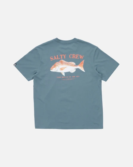 Salty Crew Snapper Classic SS Tee - Monument
