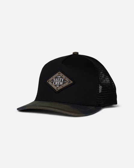 Salty Crew Iconic Boys Trucker - Camo OSFM