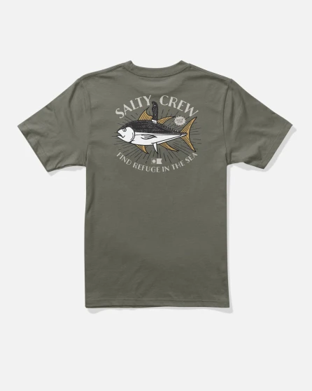 Salty Crew Omakase Boys SS Tee - Dusty Olive