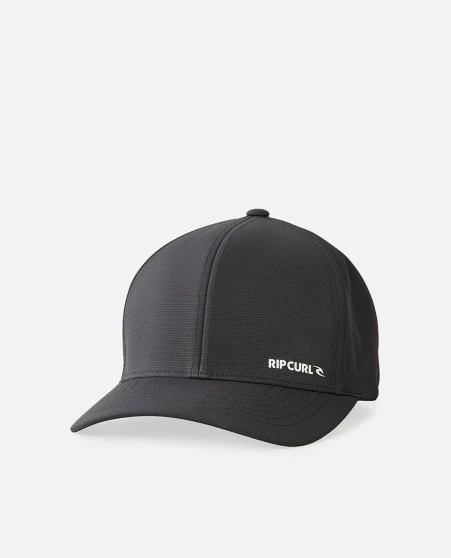 Rip Curl Vaporcool Phaser Flexfit Cap - Black Marle