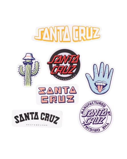 Santa Cruz Multi Logo Sticker Pack - Multi