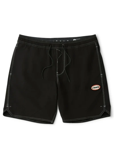 Vissla Solid Sets 17.5 Ecolastic- Black