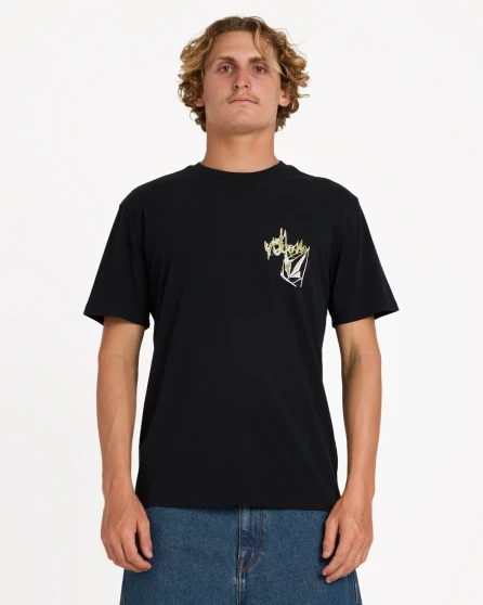 Volcom Stone Script SS Tee - Black