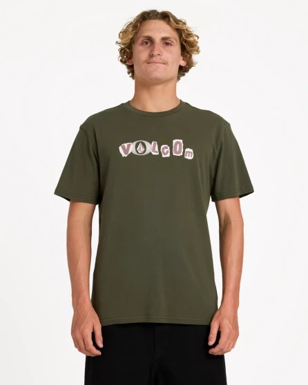 Volcom Angst SS Tee - Squadron Green