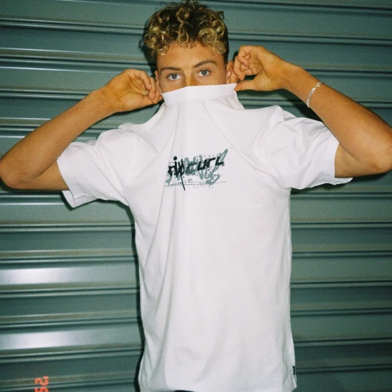 Rip Curl Archive Mashup Tee - White