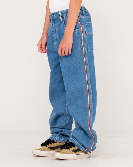 Rusty Flip Daddy 2.0 Jean Boys - Middy Blue