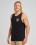 The Mad Hueys Frothin Coffin Tank - Black