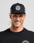 The Mad Hueys Good Life Twill Trucker - Black
