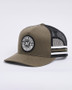 The Mad Hueys Good Life Twill Trucker - Olive