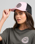 The Mad Hueys Good Life Womens  Adjustable Twill Trucker - Fairy Floss