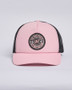 The Mad Hueys Good Life Womens  Adjustable Twill Trucker - Fairy Floss