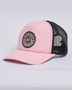 The Mad Hueys Good Life Womens  Adjustable Twill Trucker - Fairy Floss