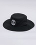 The Mad Hueys Sailor Anchor Wide Brim Hat - Black