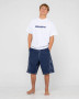 Rusty Tombstones Hybrid Waist Boardshort - Navy Blue