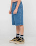 Rusty Dr. Dot Baggy Jort Boys - Middy Blue