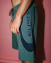 Rusty Charger Fixed Waist Boardshort - Army Green
