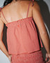 Rusty Summer Court Cami Top - Red