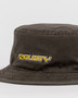 Rusty Reverb Reversible Bucket Hat - Coal