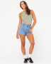Rusty Contrast Racer Tank - Faded Pistachio