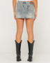 Rusty Dirty Mavericks Denim Mini Skirt - Dirty Dawg