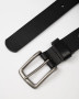 Rusty High River Leather Belt - Black