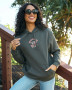 The Mad Hueys High Seas Hueys Women's Hooded Pullover - Charcoal