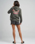 The Mad Hueys High Seas Hueys Women's Hooded Pullover - Charcoal