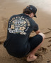 The Mad Hueys FK Off Fish SS Tee - Vintage Black