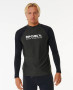 Ripcurl Shock UPF Long Sleeve - Black Marle