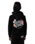 Santa Cruz Os Blooming Stack Dot Chest Hoodie - Black