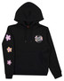 Santa Cruz Os Blooming Stack Dot Chest Hoodie - Black