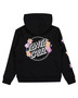Santa Cruz Os Blooming Stack Dot Chest Hoodie - Black