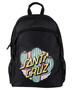 Santa Cruz Cactus Dot Backpack, Rounded Dual Compartment - Black