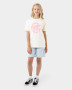 Santa Cruz Girls MFG Dot Front Tee - Cream